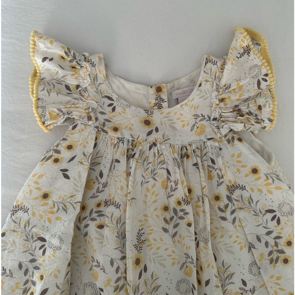 Girls size 4t sunflower dress